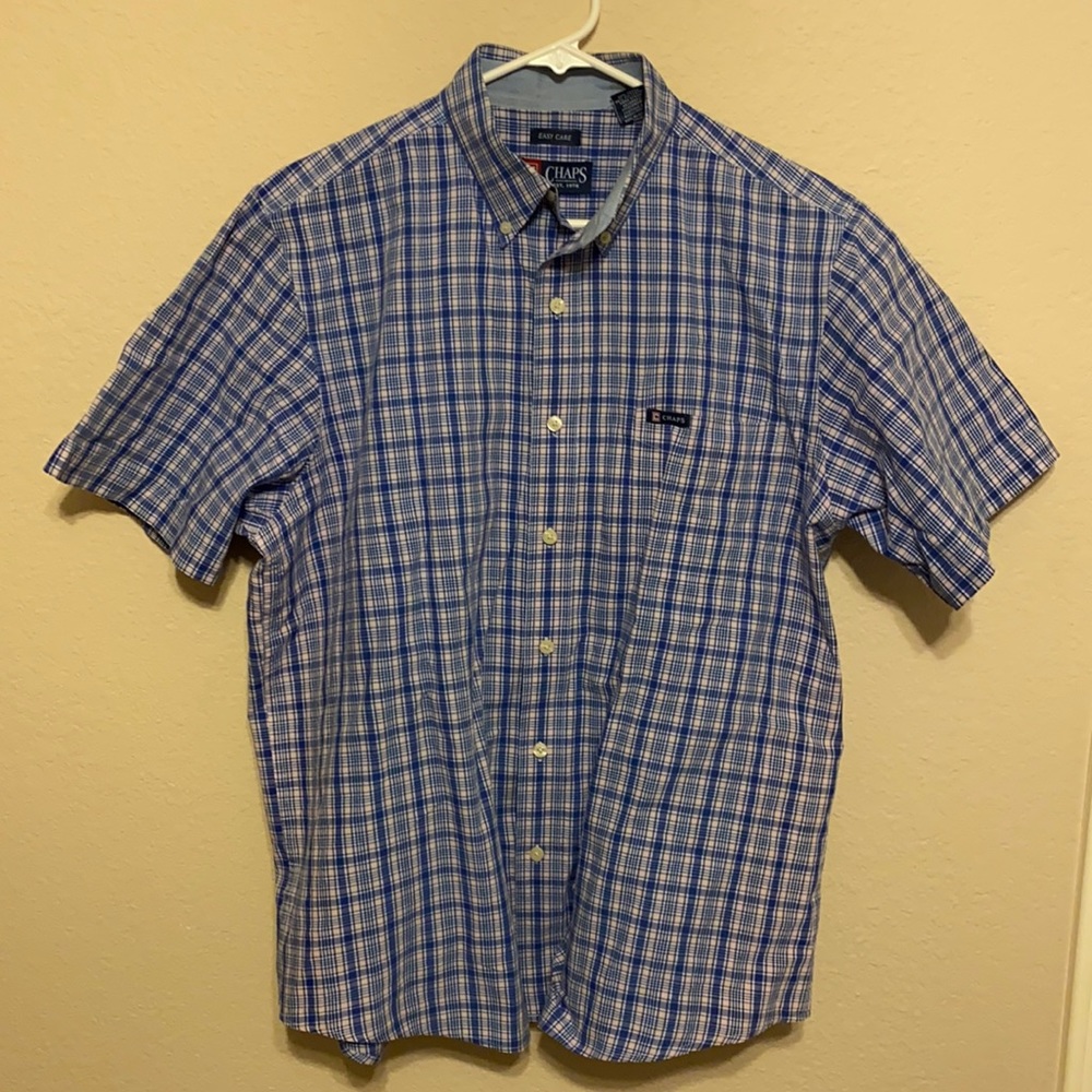 Chaps Short Sleeve Button Down Shirt